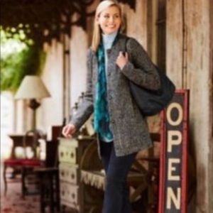 Talbot Italian tweed fabric long sleeve jacket